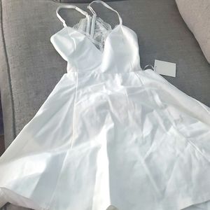 Lush White Dress